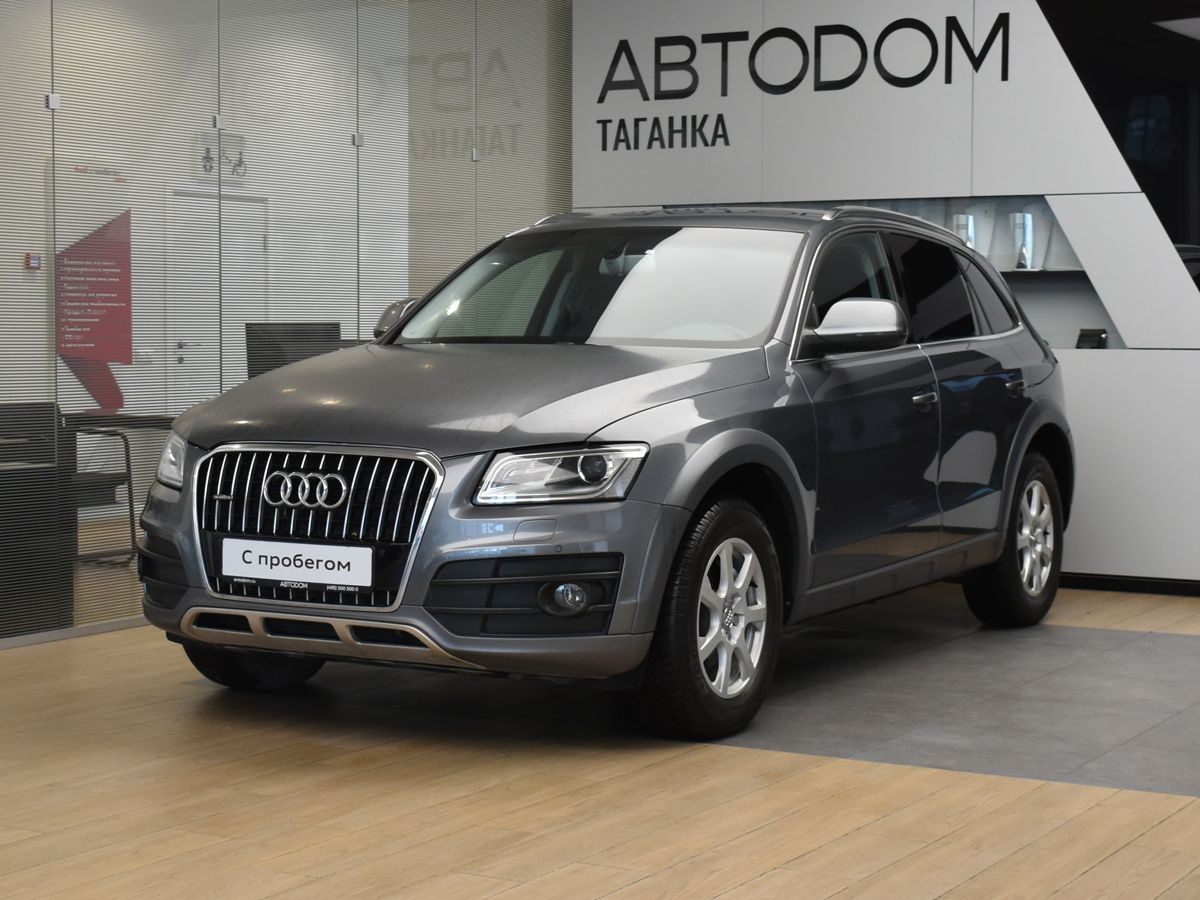 Audi Q5 I (8R) [рестайлинг] 2.0 AT 4WD (225 л.с.) Base Серый 2014 с пробегом 63 029 км