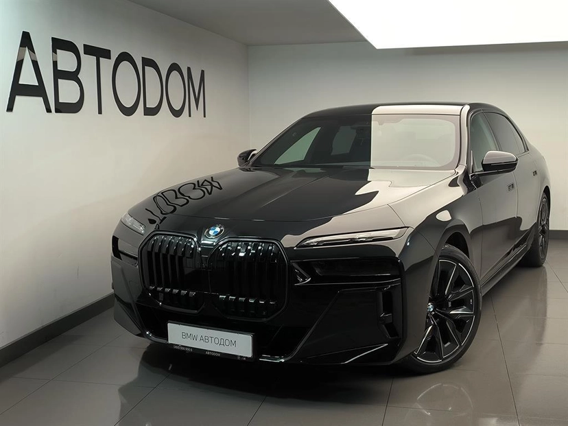 Автомобиль BMW 7 серии VII поколение (G70) 3.0d AT 4WD (286 л.с.) Base Чёрный 2025