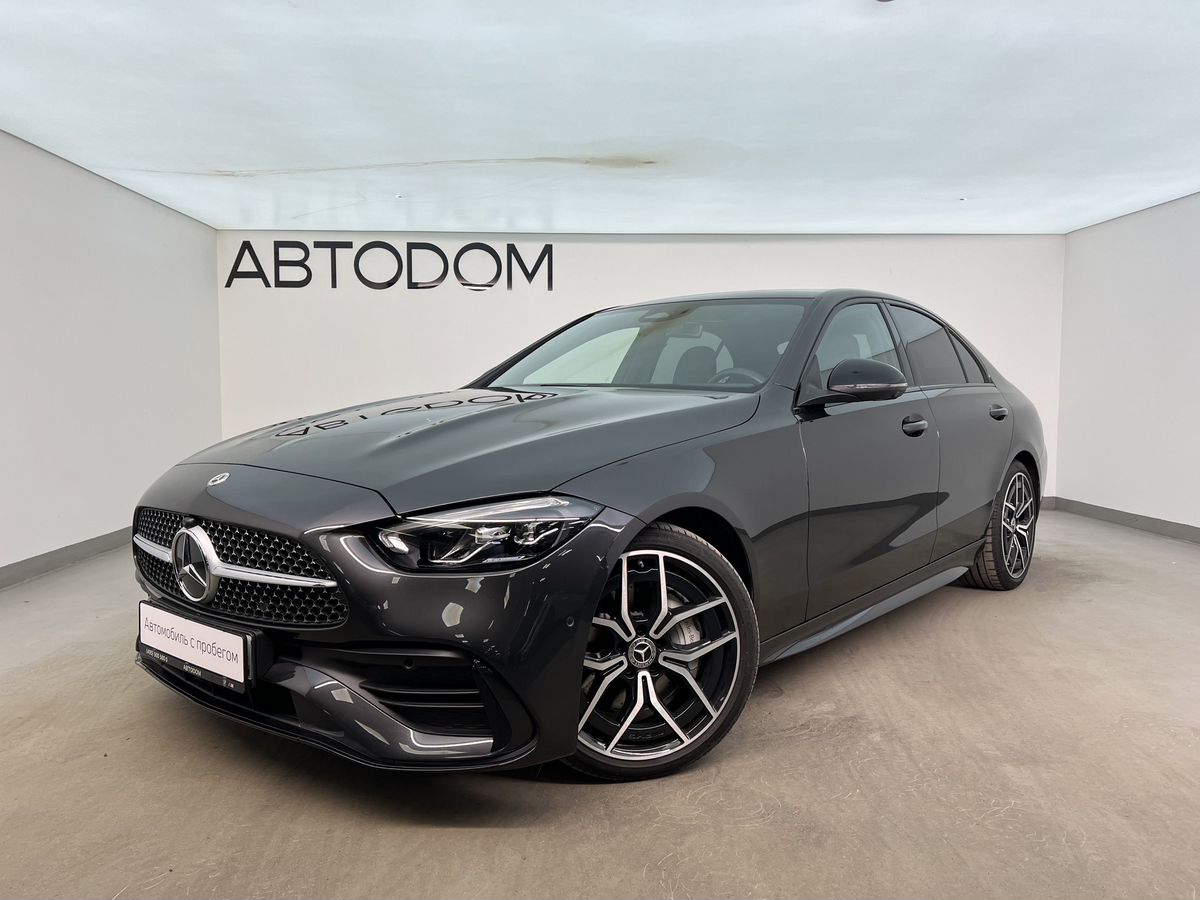 Mercedes-Benz C-Класс V поколение (W206/S206/C206) 200 1.5 AT 4Matic (204 л.с.) Base Чёрный 2021 с пробегом 39 374 км