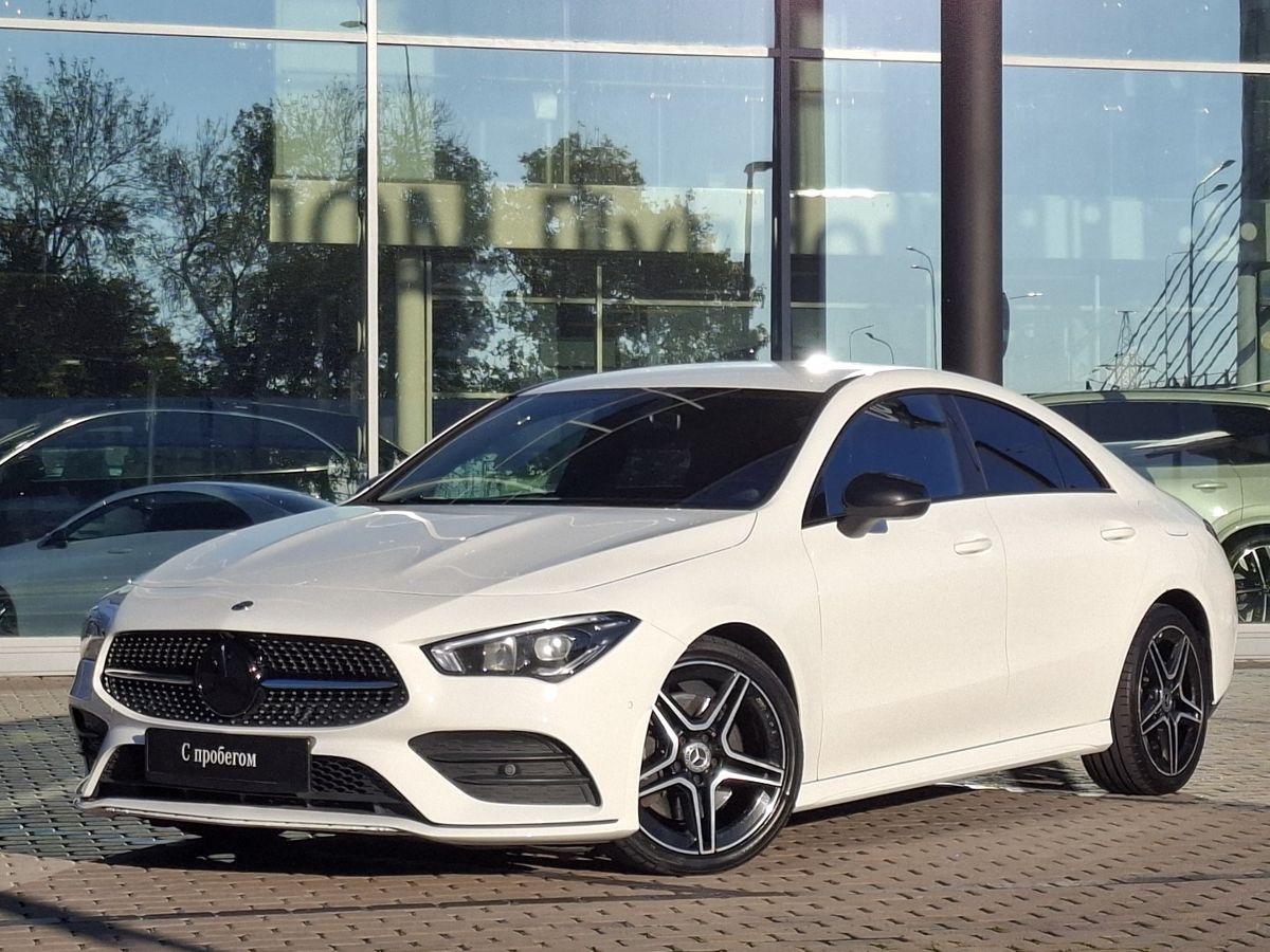 Mercedes-Benz CLA II поколение (C118/X118) 200 1.3 AMT (150 л.с.) Sport Белый 2019 с пробегом 130 268 км