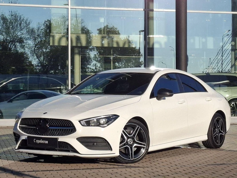 Mercedes-Benz CLA II поколение (C118/X118) 200 1.3 AMT (150 л.с.) Sport Белый 2019 с пробегом 130 268 км