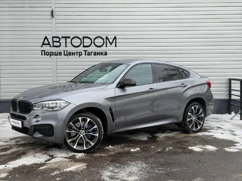 Автомобиль BMW X6 II поколение (F16) 3.0d AT 4WD (313 л.с.) M Sport Серый 2017 с пробегом 161 238 км