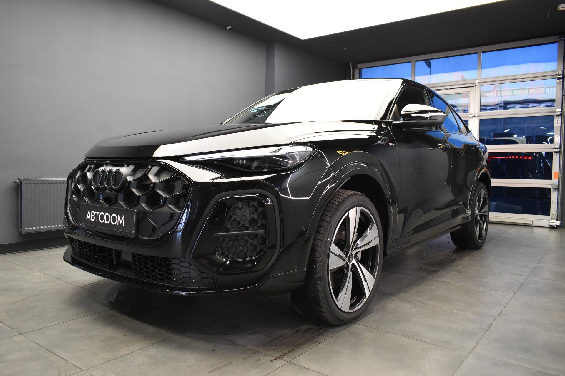 Автомобиль Audi Q5 Sportback II поколение 2.0 AMT 4WD (204 л.с.) 40 TFSI quattro S tronic Чёрный 2025 