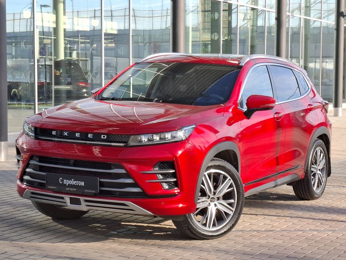 Автомобиль EXEED LX I [рестайлинг] 1.5 CVT (147 л.с.) Prestige Plus Красный 2022 с пробегом 37 915 км