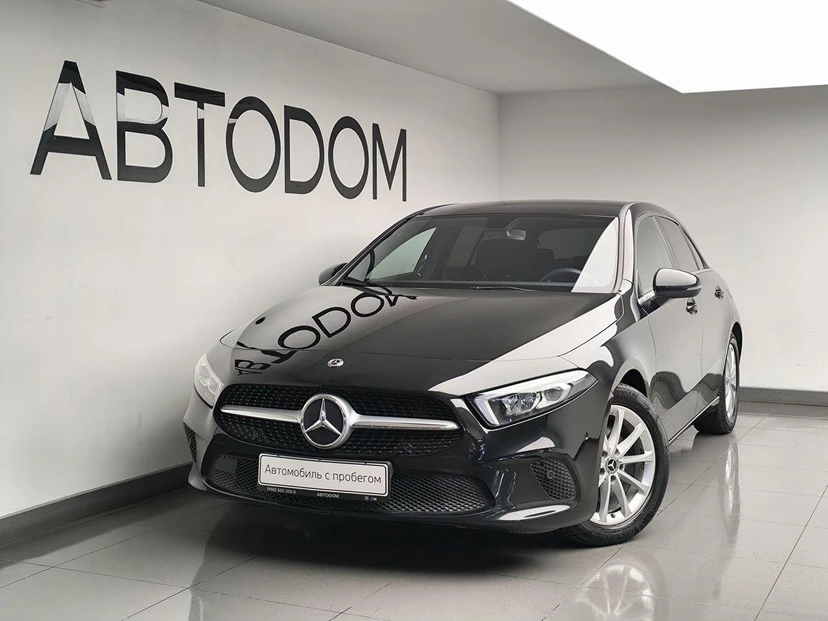 Mercedes-Benz A-Класс IV поколение (W177) 200 1.3 AMT (150 л.с.) Sport Чёрный 2018 с пробегом 70 750 км