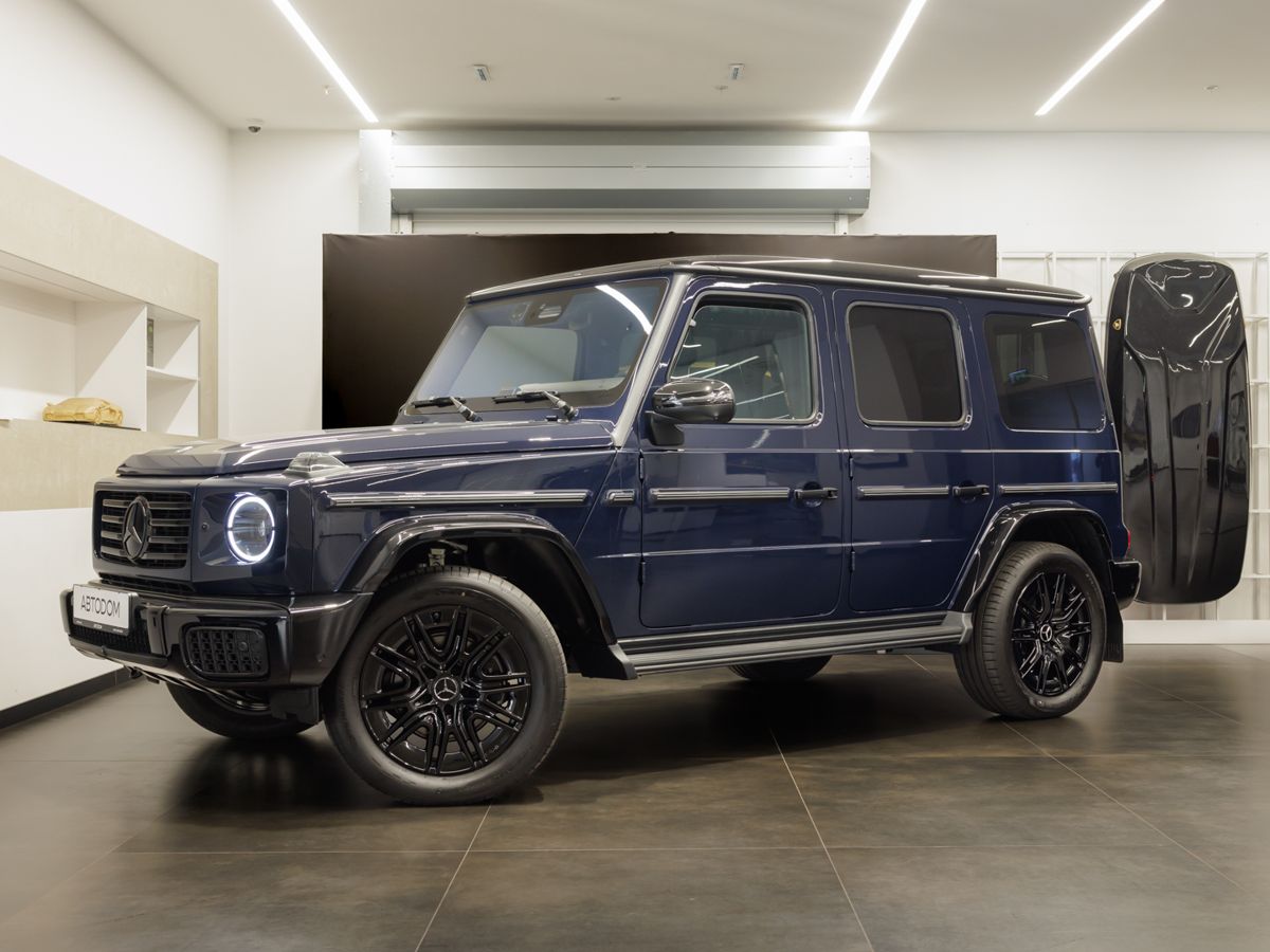 Mercedes-Benz G-Класс III (W463) [рестайлинг] G 450 3.0d AT 4Matic (367 л.с.) G 450 d AMG Line Синий 2025 с пробегом 30 км