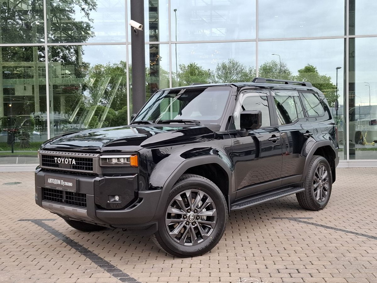 Toyota Land Cruiser Prado V поколение (J250) 2.8d AT 4WD (204 л.с.) Base Чёрный 2026 