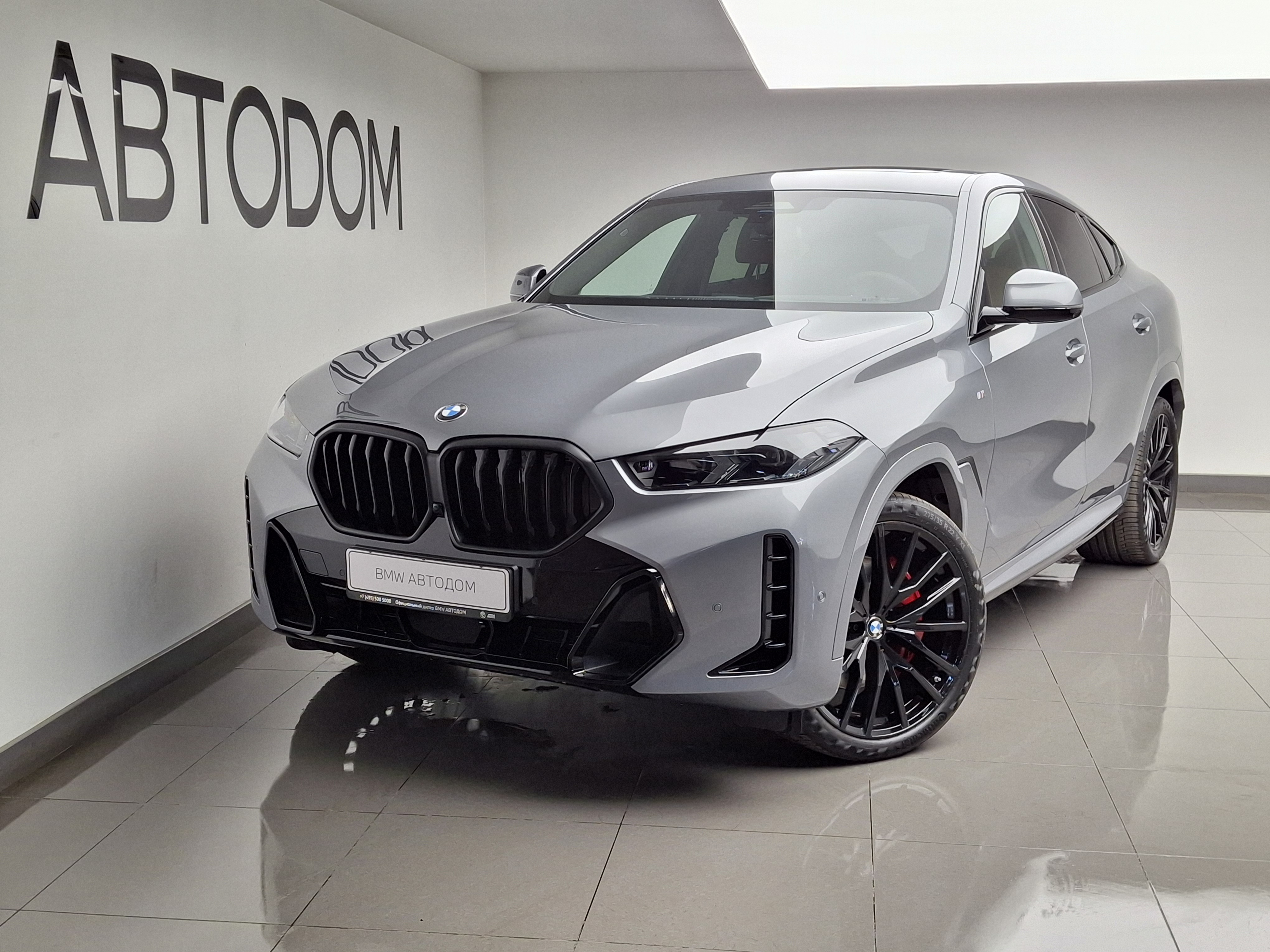 BMW X6 III (G06) [рестайлинг] 3.0d AT 4WD (286 л.с.) M Sport Серый 2026 