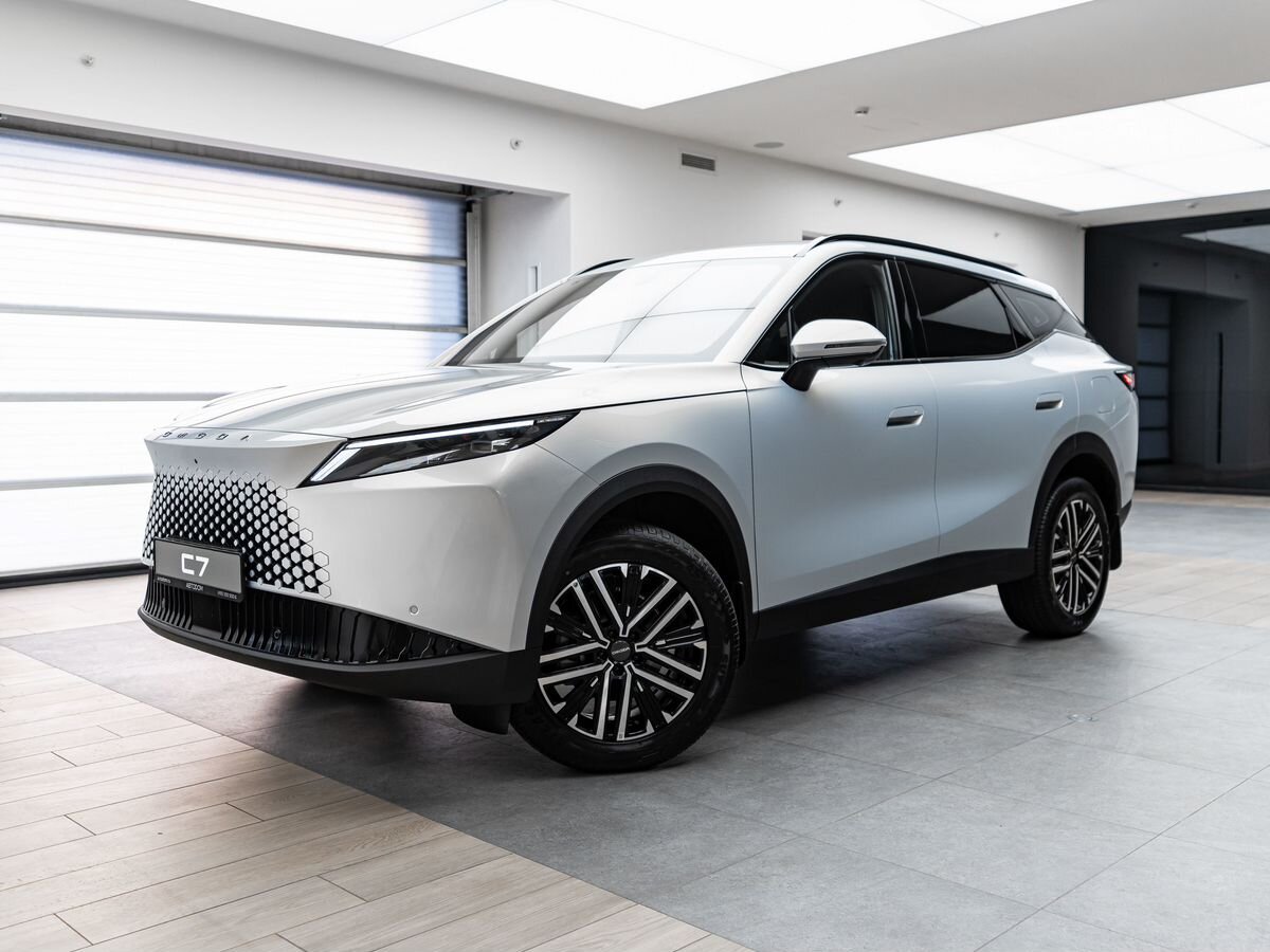 Автомобиль OMODA C7 I поколение 1.6 AMT (150 л.с.) Joy Серебристый 2025 