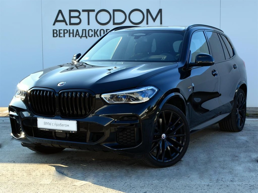 Автомобиль BMW X5 IV поколение (G05) 3.0d AT 4WD (340 л.с.) Base Чёрный 2023 с пробегом 9 981 км