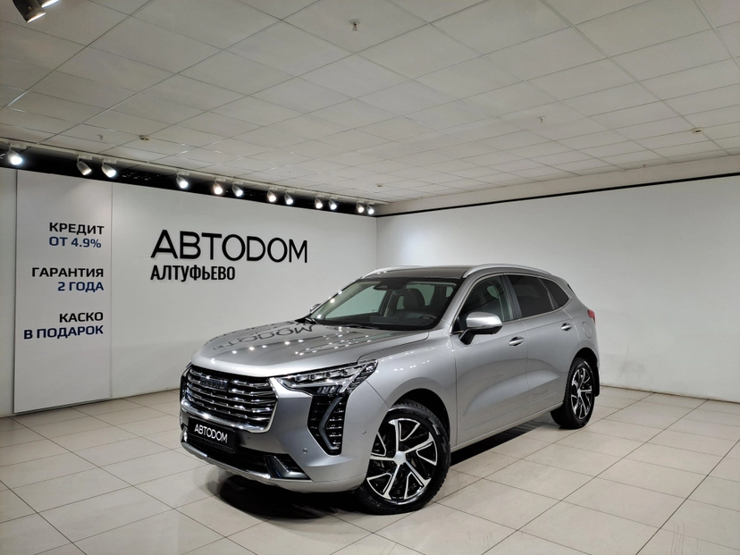 Автомобиль Haval Jolion I поколение 1.5 AMT 4WD (150 л.с.) Premium Серый 2023 с пробегом 27 913 км
