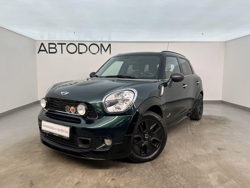 Автомобиль MINI Countryman I поколение (R60) Cooper S 1.6 AT 4WD (184 л.с.) Cooper S Зелёный 2011 с пробегом 152 316 км
