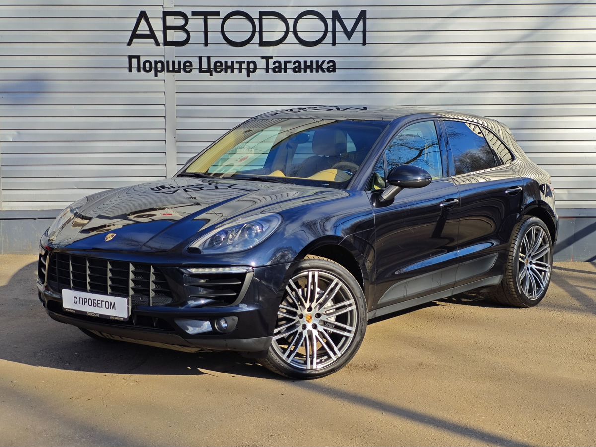 Автомобиль Porsche Macan I поколение S 3.0 AMT 4WD (340 л.с.) S Бежевый 2015 с пробегом 134 314 км