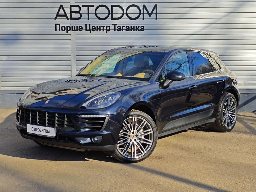 Автомобиль Porsche Macan I поколение S 3.0 AMT 4WD (340 л.с.) S Бежевый 2015 с пробегом 134 314 км