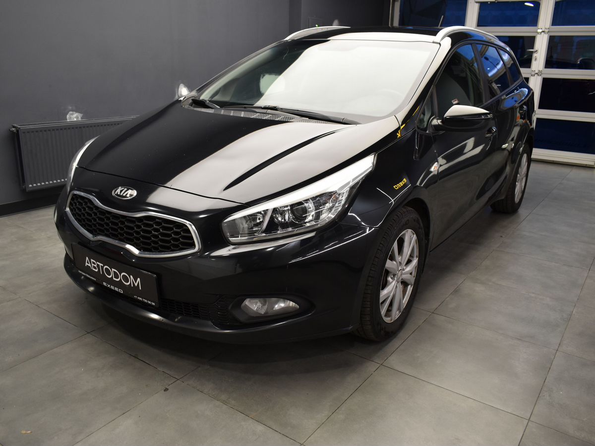 Kia Ceed II поколение 1.6 AT (129 л.с.) Luxe Чёрный 2012 с пробегом 157 300 км