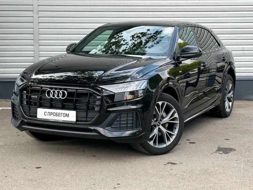 Автомобиль Audi Q8 I поколение 3.0d AT 4WD (286 л.с.) Base Чёрный 2023 с пробегом 4 862 км