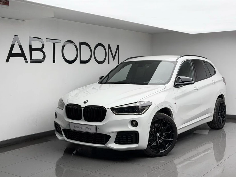 BMW X1 II поколение (F48) 2.0 AT 4WD (192 л.с.) Sport Line Белый 2018 с пробегом 103 134 км