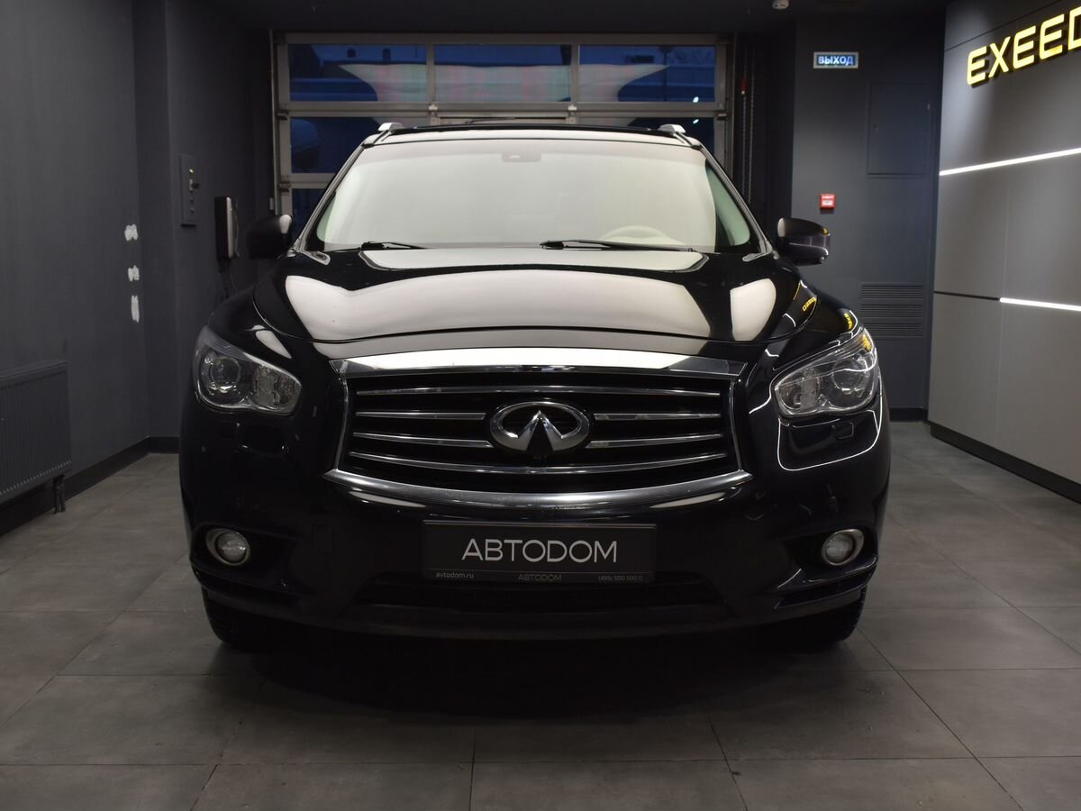 Автомобиль Infiniti QX60 I поколение (L50) 3.5 CVT 4WD (262 л.с.) Premium Чёрный 2014 с пробегом 157 000 км