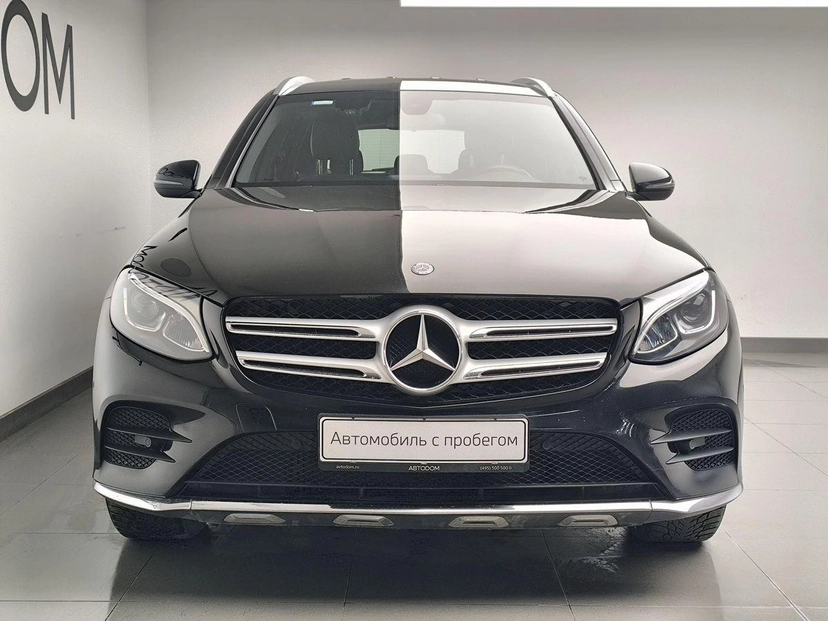 Автомобиль Mercedes-Benz GLC I поколение (X253) 250 2.0 AT 4Matic (211 л.с.) Особая серия Чёрный 2017 с пробегом 176 928 км