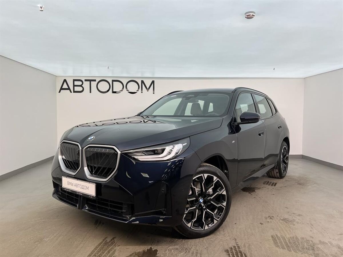 BMW X3 IV поколение (G45/G48) 2.0 AT 4WD (258 л.с.) Premium M Sport Чёрный 2025 