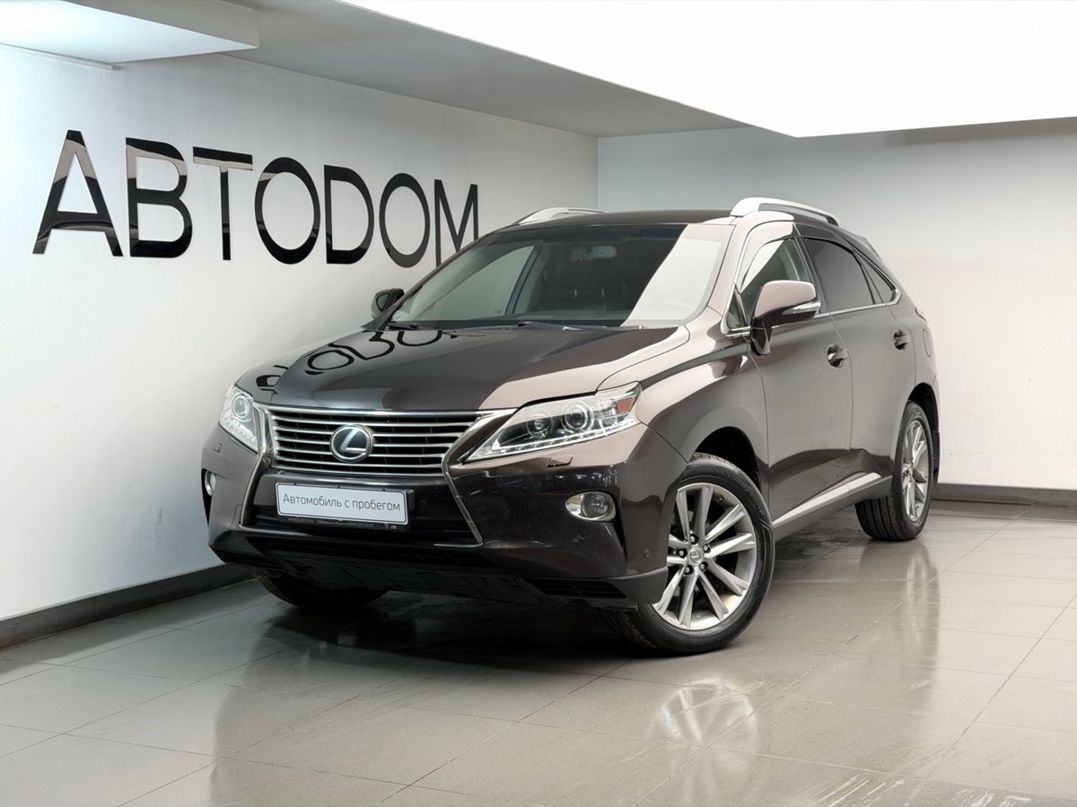 Lexus RX III [рестайлинг] 2.7 AT (188 л.с.) Executive Коричневый 2015 с пробегом 154 557 км