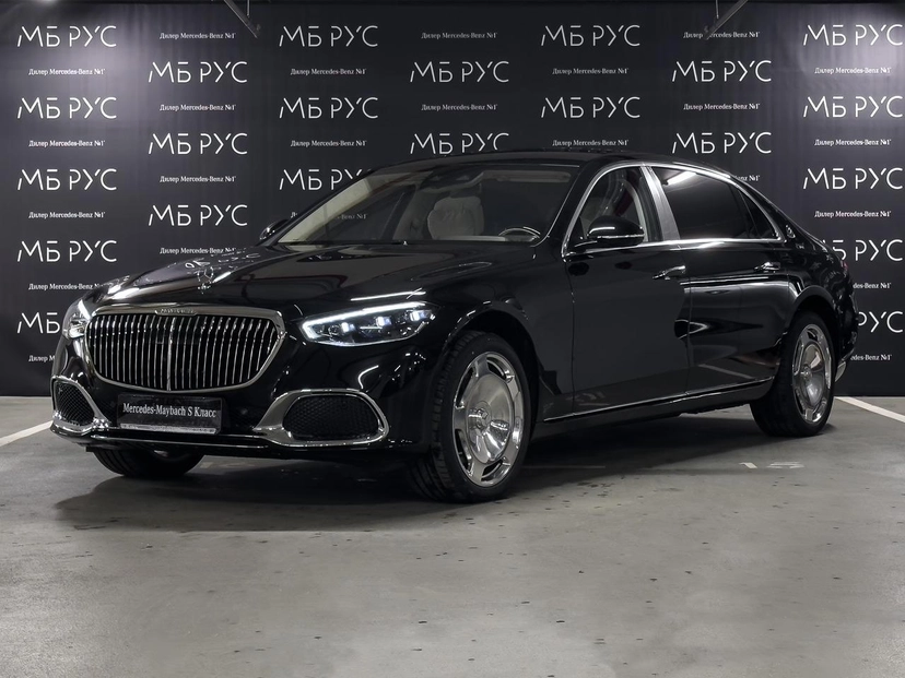 Автомобиль Mercedes-Benz Maybach S-Класс II поколение (Z223) 580 4.0 AT 4Matic (503 л.с.) Base Чёрный 2025
