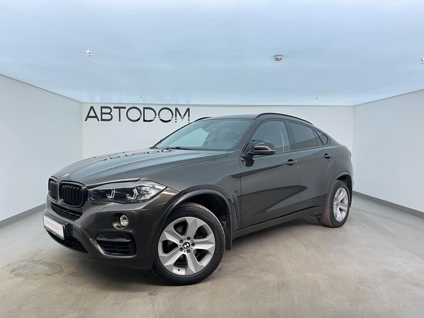 Автомобиль BMW X6 II поколение (F16) 3.0d AT 4WD (249 л.с.) Business Коричневый 2016 с пробегом 150 379 км