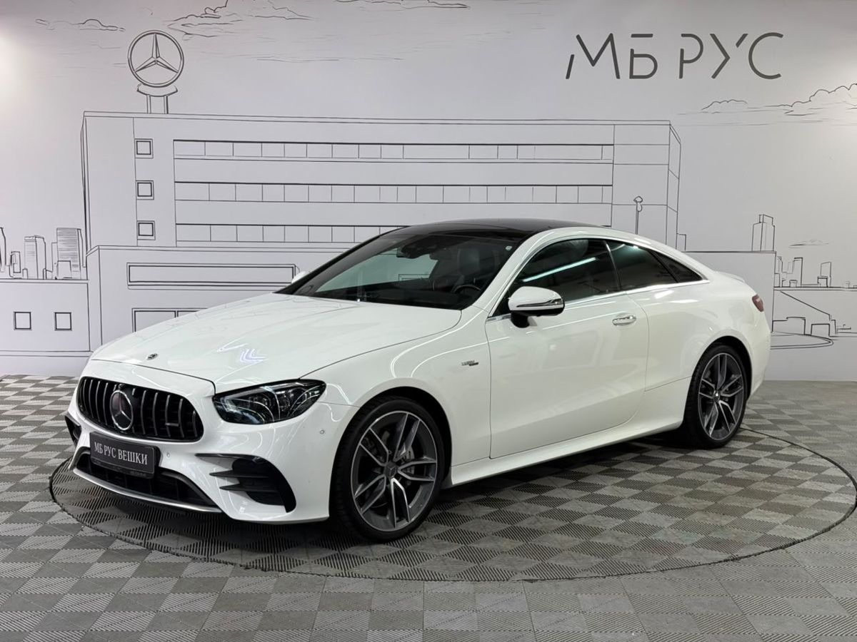 Mercedes-Benz E-Класс AMG V (W213) [рестайлинг] 53 AMG 3.0 AT 4Matic (435 л.с.) Особая Серия Белый 2021 с пробегом 64 048 км