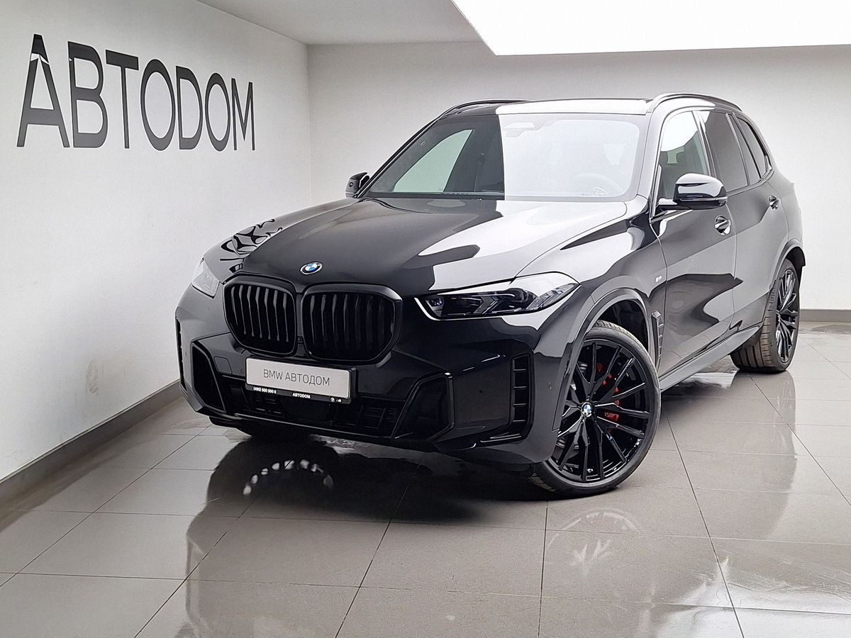 BMW X5 IV (G05) [рестайлинг] 3.0d AT 4WD (340 л.с.) M Sport Pro Чёрный 2026 