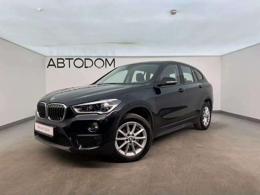 BMW X1 II поколение (F48) 2.0d AT 4WD (150 л.с.) Advantage Чёрный 2018 с пробегом 52 144 км