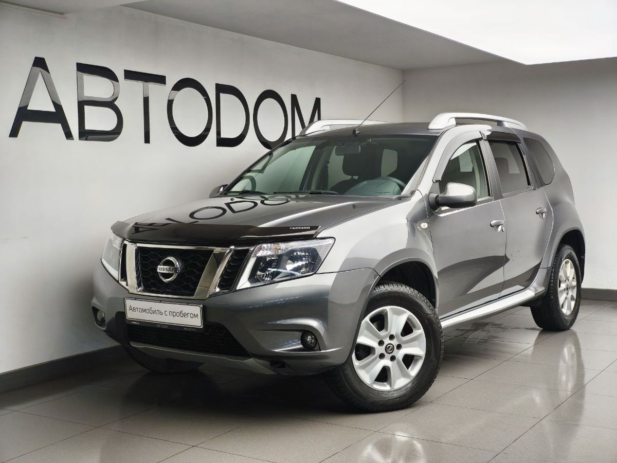 Автомобиль Nissan Terrano III поколение (D10) 2.0 AT 4WD (143 л.с.) Elegance Серый 2019 с пробегом 56 468 км