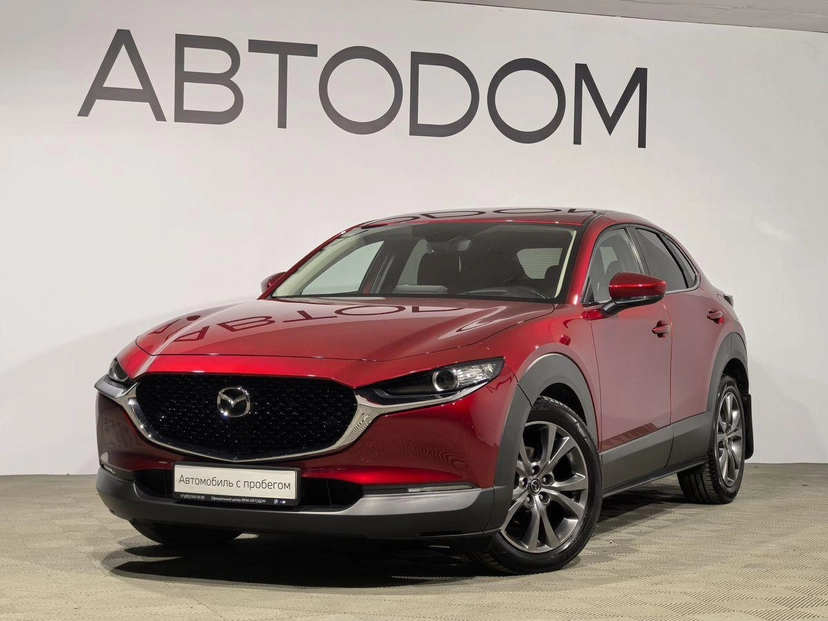 Автомобиль Mazda CX-30 I поколение 2.0 AT (150 л.с.) Supreme Красный 2021 с пробегом 33 389 км