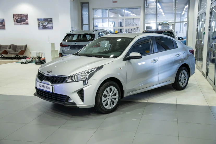 Автомобиль Solaris KRS I поколение 1.6 AT (123 л.с.) Comfort Серебристый 2025