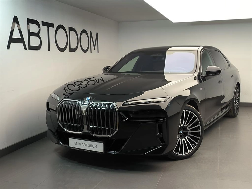 Автомобиль BMW 7 серии VII поколение (G70) 3.0d AT 4WD (286 л.с.) 740d xDrive Чёрный 2024 с пробегом 11 845 км