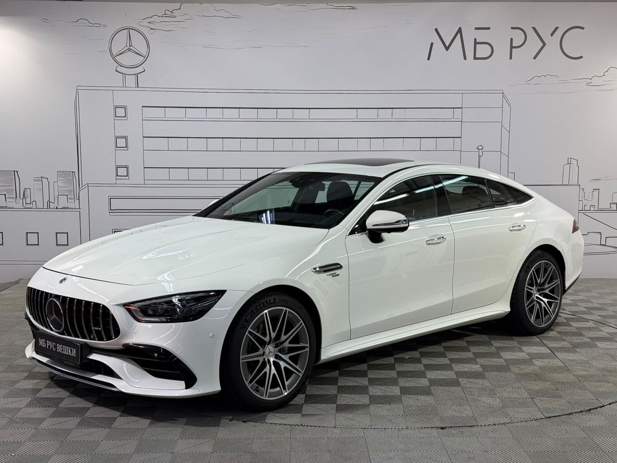Mercedes-Benz AMG GT 4-Door Coupe I поколение 43 3.0 AMT 4Matic (367 л.с.) Особая Серия Белый 2022 с пробегом 57 000 км