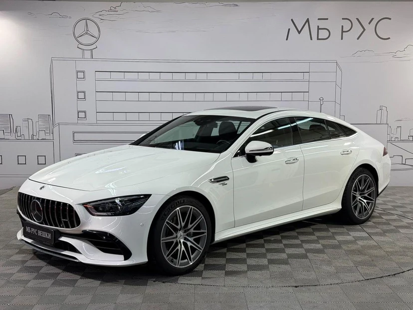 Mercedes-Benz AMG GT 4-Door Coupe I поколение 43 3.0 AMT 4Matic (367 л.с.) Особая Серия Белый 2022 с пробегом 57 000 км