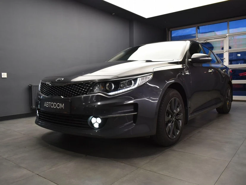 Kia Optima IV поколение 2.4 AT (185 л.с.) Base Серый 2017 с пробегом 88 236 км