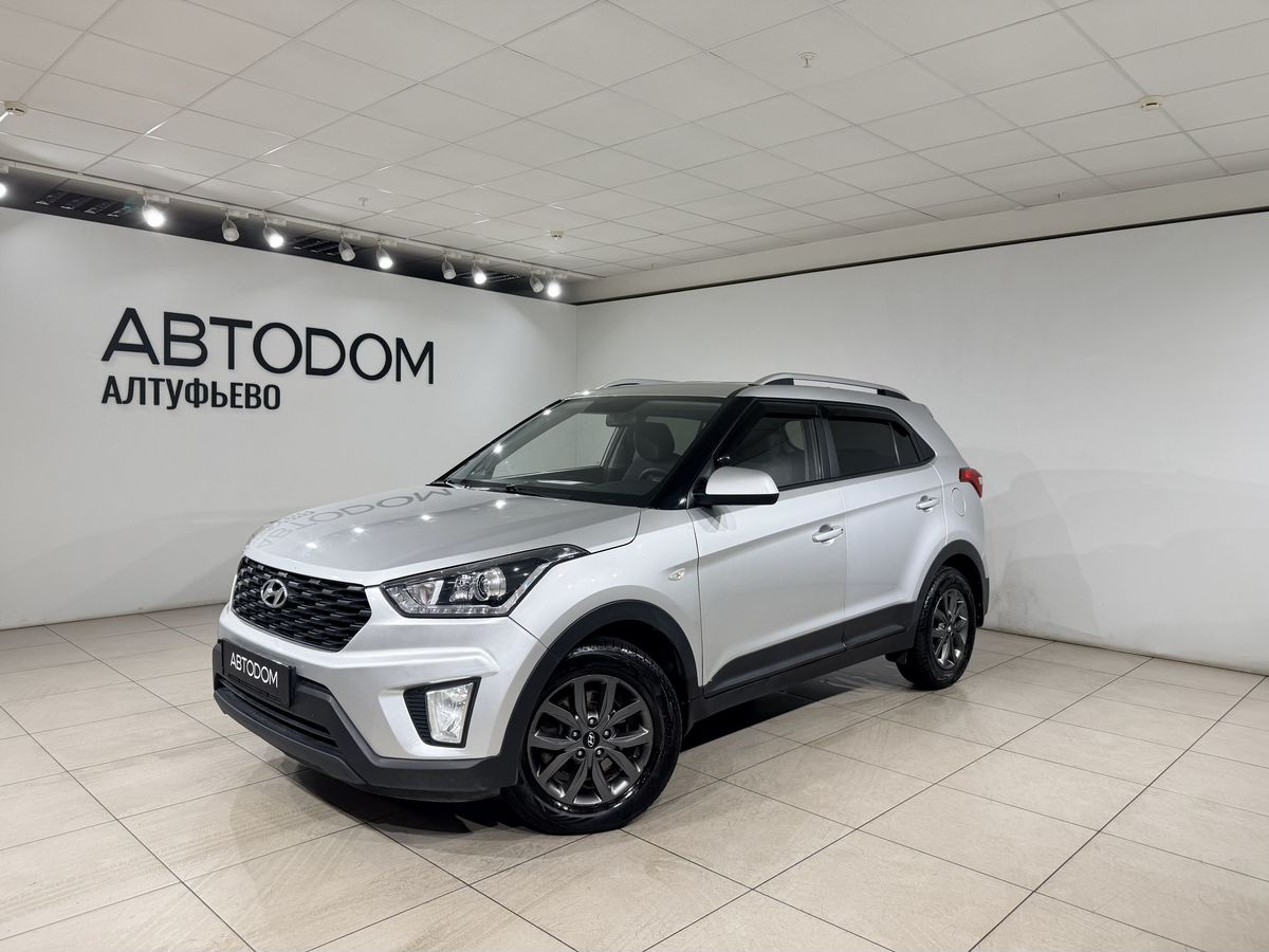 Hyundai Creta I [рестайлинг] 2.0 AT (149 л.с.) Comfort + Winter Серый 2021 с пробегом 113 684 км
