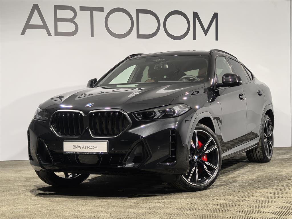 Автомобиль BMW X6 III (G06) [рестайлинг] 3.0d AT 4WD (286 л.с.) M Sport Чёрный 2025 