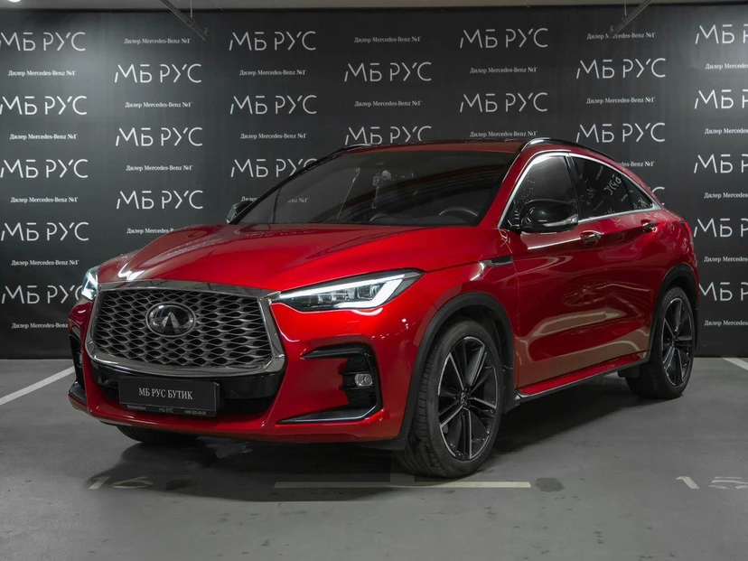 Infiniti QX55 I поколение 2.0 CVT 4WD (249 л.с.) Essential Proactive Красный 2021 с пробегом 33 120 км