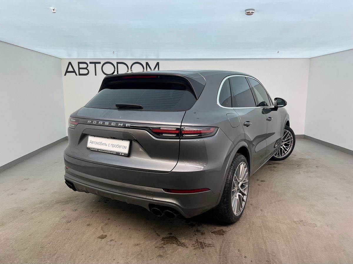 Автомобиль Porsche Cayenne III поколение S 2.9 AT 4WD (440 л.с.) Cayenne S Серый 2019 с пробегом 60 509 км