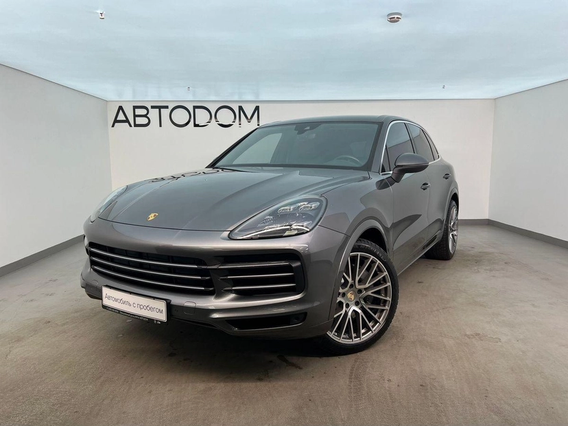 Автомобиль Porsche Cayenne III поколение S 2.9 AT 4WD (440 л.с.) Cayenne S Серый 2019 с пробегом 60 509 км