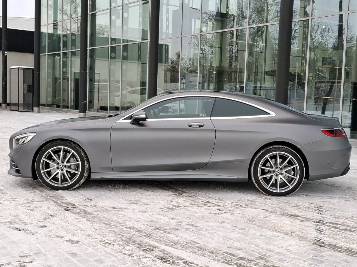 Автомобиль Mercedes-Benz S-Класс VI (W222/C217) [рестайлинг] 450 3.0 AT 4Matic (367 л.с.) Base Серый 2019 с пробегом 36 873 км