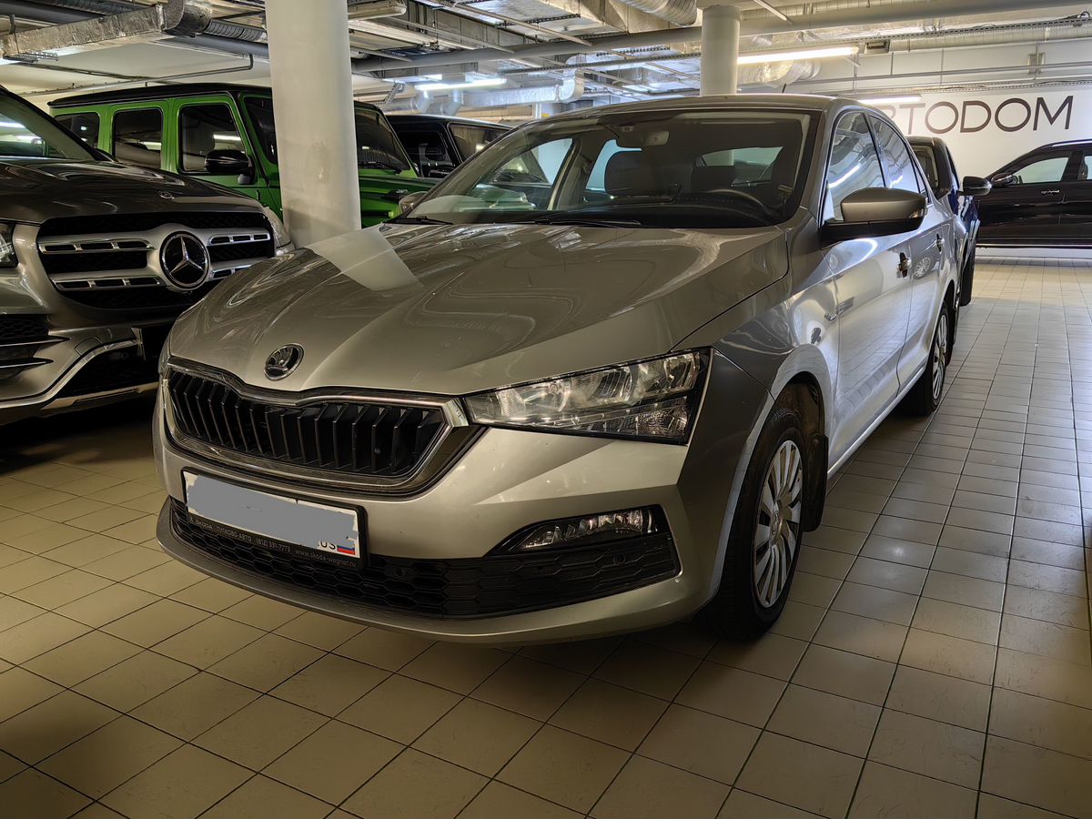 Skoda Rapid II поколение 1.6 MT (110 л.с.) Style Серый 2021 с пробегом 87 692 км