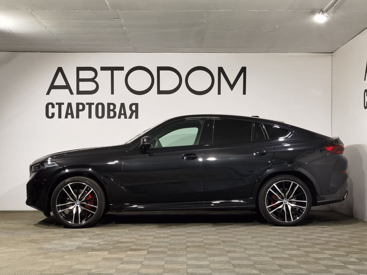 Автомобиль BMW X6 III (G06) [рестайлинг] 3.0d AT 4WD (286 л.с.) M Sport Чёрный 2025 