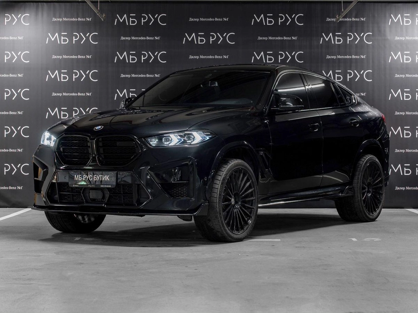 Автомобиль BMW X6 III поколение (G06) 3.0d AT 4WD (340 л.с.) M Sport Pro Чёрный 2021 с пробегом 95 000 км
