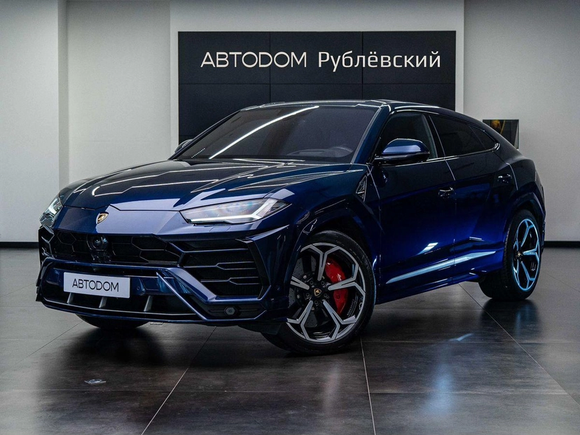 Автомобиль Lamborghini Urus I поколение 4.0 AT 4WD (650 л.с.) Individual Синий 2020 с пробегом 42 878 км
