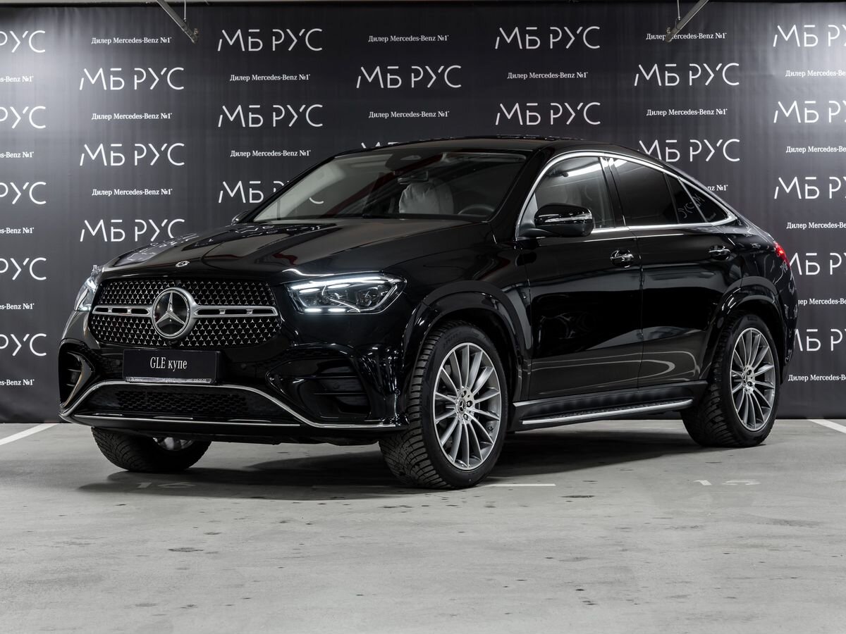 Автомобиль Mercedes-Benz GLE coupe II (C167) [рестайлинг] 300 2.0d AT 4Matic (269 л.с.) Base Чёрный 2025 с пробегом 980 км