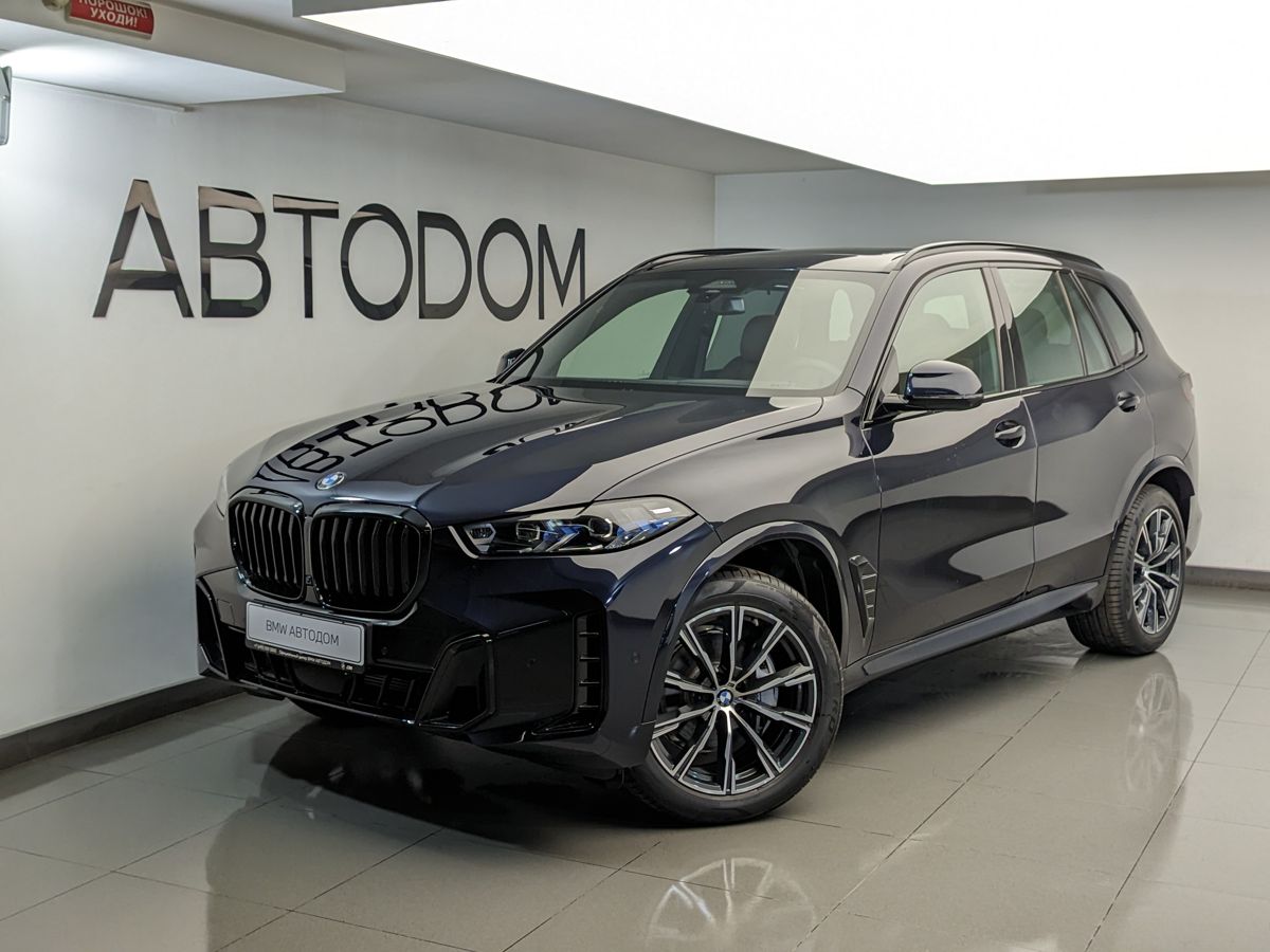 BMW X5 IV (G05) [рестайлинг] 3.0 AT 4WD (381 л.с.) xDrive40i Чёрный 2025 