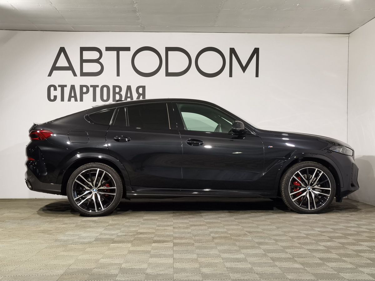 Автомобиль BMW X6 III (G06) [рестайлинг] 3.0d AT 4WD (286 л.с.) M Sport Чёрный 2025 